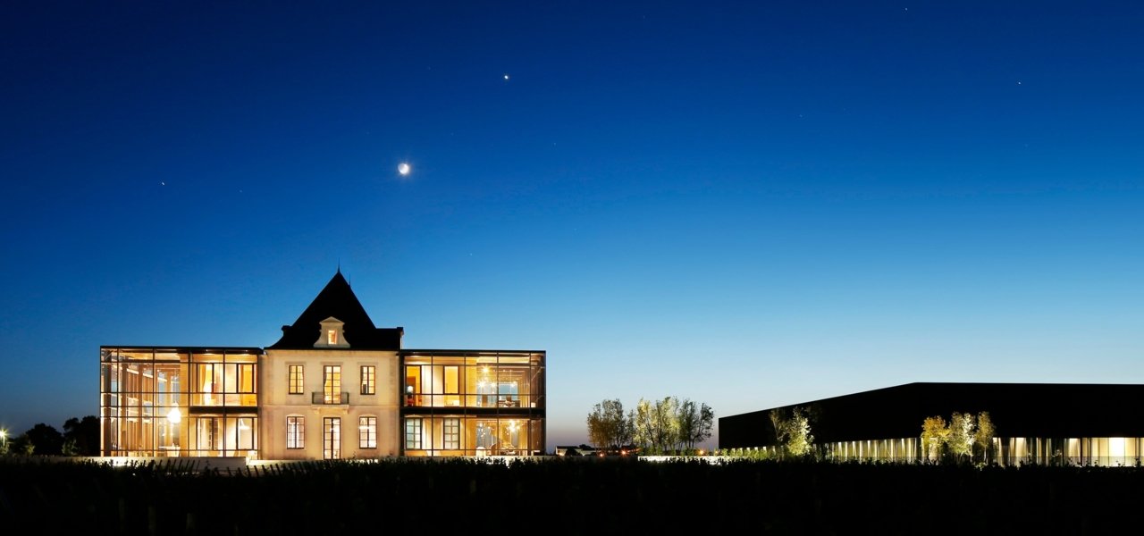 Château Pedesclaux at Night - Wine Paths